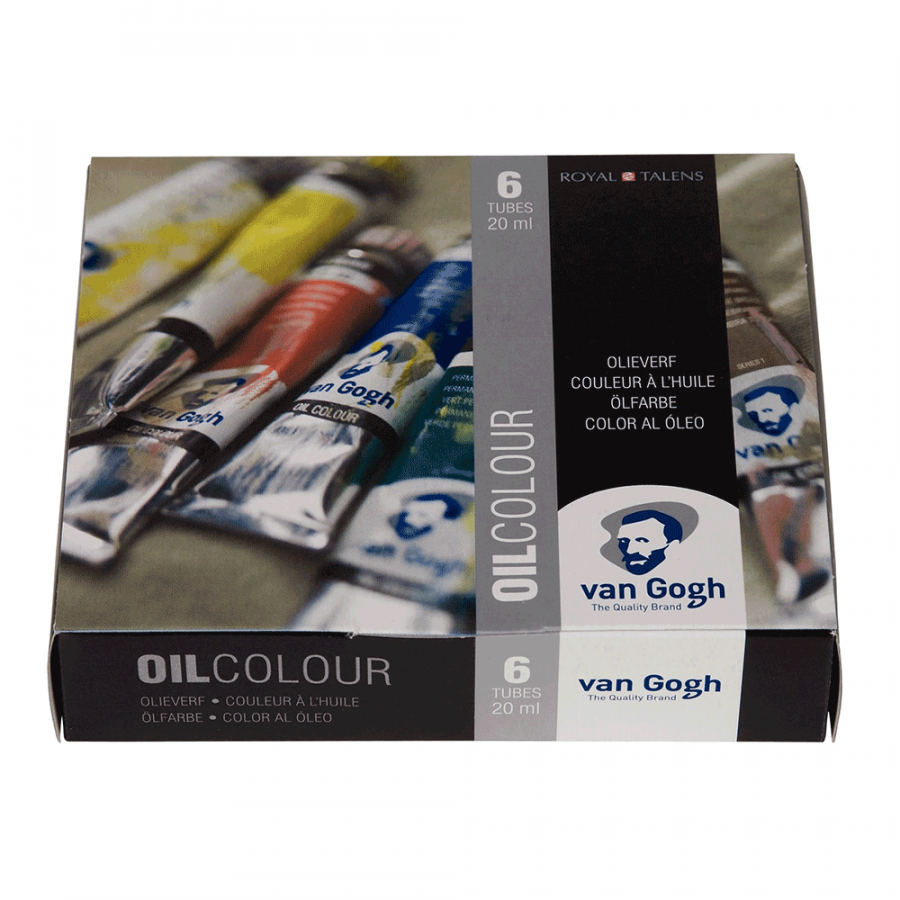 Набір олійних фарб, VAN GOGH, Starter set, 6*20мл, Royal Talens
